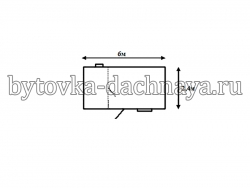 Объект для Физические лица - Бытовка дачная на лыжах (полозьях)